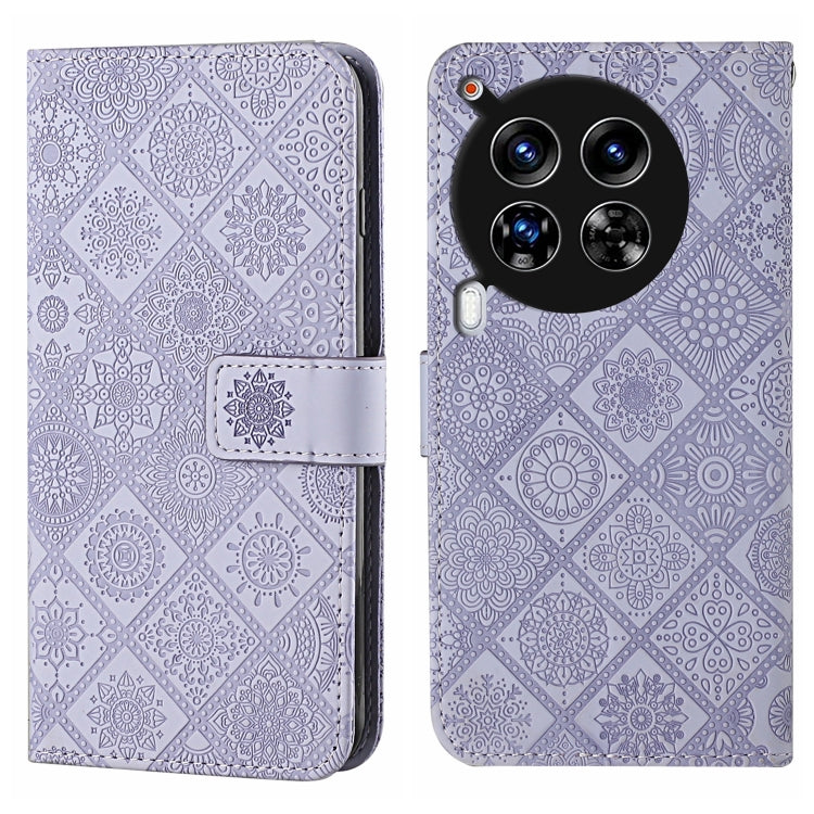 Ethnic Style Embossed Pattern Leather Phone Case, For Tecno Spark 30C, For Tecno Spark Go 1, For Tecno Pova 6 Neo, For Tecno Pova 6 / 6 Pro, For Tecno Camon 30 Pro 5G, For Tecno Camon 30 Premier, For Tecno Camon 30 4G / 5G, For Tecno Spark 20 Pro+     ...