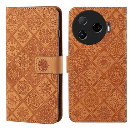 Ethnic Style Embossed Pattern Leather Phone Case, For Tecno Spark 30C, For Tecno Spark Go 1, For Tecno Pova 6 Neo, For Tecno Pova 6 / 6 Pro, For Tecno Camon 30 Pro 5G, For Tecno Camon 30 Premier, For Tecno Camon 30 4G / 5G, For Tecno Spark 20 Pro+     ...
