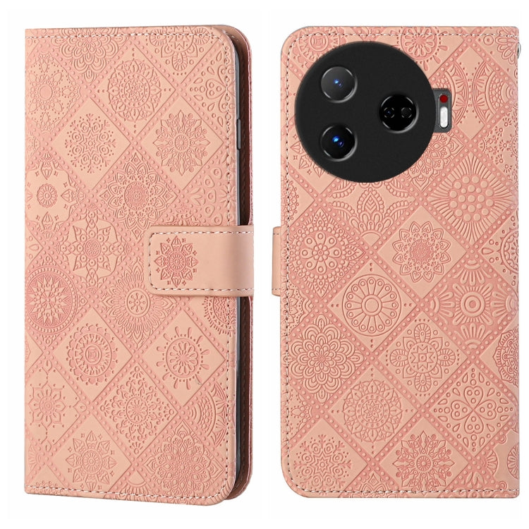 Ethnic Style Embossed Pattern Leather Phone Case, For Tecno Spark 30C, For Tecno Spark Go 1, For Tecno Pova 6 Neo, For Tecno Pova 6 / 6 Pro, For Tecno Camon 30 Pro 5G, For Tecno Camon 30 Premier, For Tecno Camon 30 4G / 5G, For Tecno Spark 20 Pro+     ...