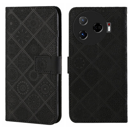 Ethnic Style Embossed Pattern Leather Phone Case, For Tecno Spark 30C, For Tecno Spark Go 1, For Tecno Pova 6 Neo, For Tecno Pova 6 / 6 Pro, For Tecno Camon 30 Pro 5G, For Tecno Camon 30 Premier, For Tecno Camon 30 4G / 5G, For Tecno Spark 20 Pro+     ...