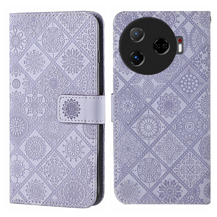Ethnic Style Embossed Pattern Leather Phone Case, For Tecno Spark 30C, For Tecno Spark Go 1, For Tecno Pova 6 Neo, For Tecno Pova 6 / 6 Pro, For Tecno Camon 30 Pro 5G, For Tecno Camon 30 Premier, For Tecno Camon 30 4G / 5G, For Tecno Spark 20 Pro+     ...