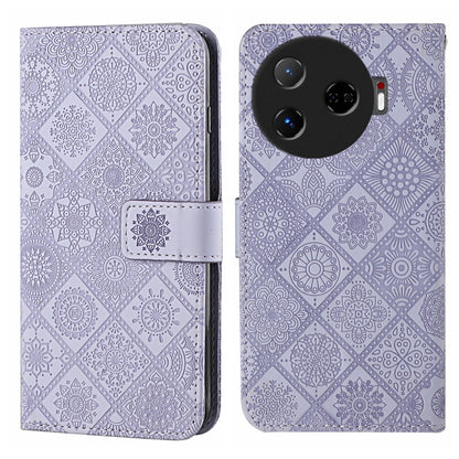 Ethnic Style Embossed Pattern Leather Phone Case, For Tecno Spark 30C, For Tecno Spark Go 1, For Tecno Pova 6 Neo, For Tecno Pova 6 / 6 Pro, For Tecno Camon 30 Pro 5G, For Tecno Camon 30 Premier, For Tecno Camon 30 4G / 5G, For Tecno Spark 20 Pro+     ...
