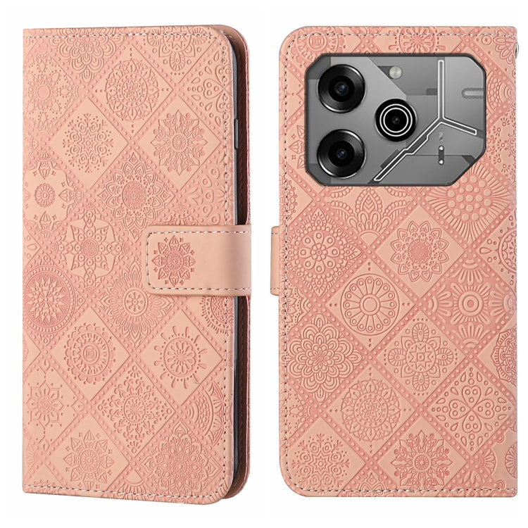 Ethnic Style Embossed Pattern Leather Phone Case, For Tecno Spark 30C, For Tecno Spark Go 1, For Tecno Pova 6 Neo, For Tecno Pova 6 / 6 Pro, For Tecno Camon 30 Pro 5G, For Tecno Camon 30 Premier, For Tecno Camon 30 4G / 5G, For Tecno Spark 20 Pro+     ...