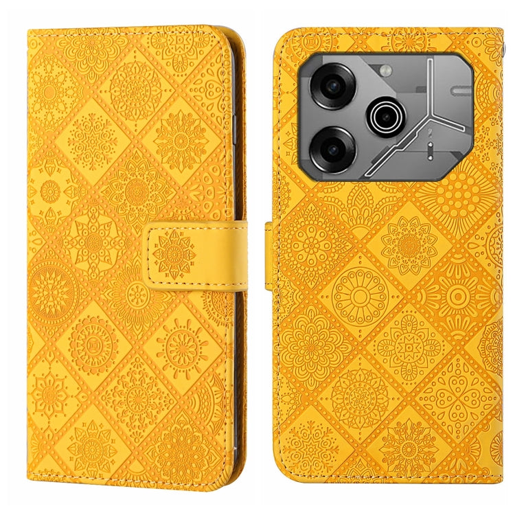 Ethnic Style Embossed Pattern Leather Phone Case, For Tecno Spark 30C, For Tecno Spark Go 1, For Tecno Pova 6 Neo, For Tecno Pova 6 / 6 Pro, For Tecno Camon 30 Pro 5G, For Tecno Camon 30 Premier, For Tecno Camon 30 4G / 5G, For Tecno Spark 20 Pro+     ...