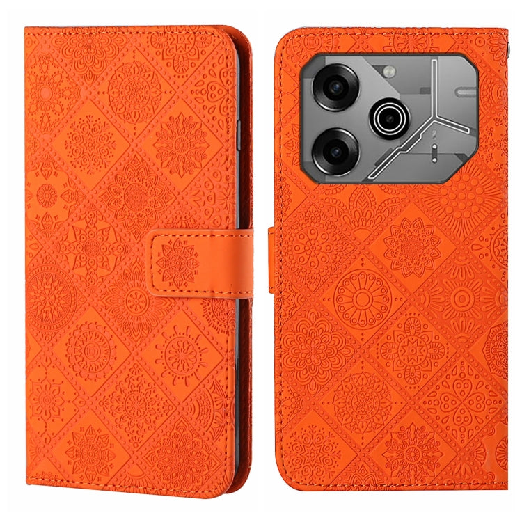 Ethnic Style Embossed Pattern Leather Phone Case, For Tecno Spark 30C, For Tecno Spark Go 1, For Tecno Pova 6 Neo, For Tecno Pova 6 / 6 Pro, For Tecno Camon 30 Pro 5G, For Tecno Camon 30 Premier, For Tecno Camon 30 4G / 5G, For Tecno Spark 20 Pro+     ...