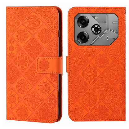 Ethnic Style Embossed Pattern Leather Phone Case, For Tecno Spark 30C, For Tecno Spark Go 1, For Tecno Pova 6 Neo, For Tecno Pova 6 / 6 Pro, For Tecno Camon 30 Pro 5G, For Tecno Camon 30 Premier, For Tecno Camon 30 4G / 5G, For Tecno Spark 20 Pro+     ...