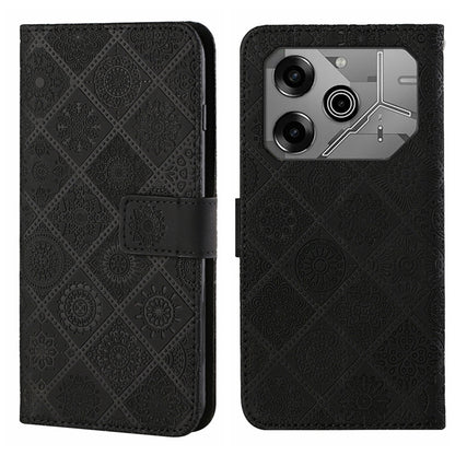 Ethnic Style Embossed Pattern Leather Phone Case, For Tecno Spark 30C, For Tecno Spark Go 1, For Tecno Pova 6 Neo, For Tecno Pova 6 / 6 Pro, For Tecno Camon 30 Pro 5G, For Tecno Camon 30 Premier, For Tecno Camon 30 4G / 5G, For Tecno Spark 20 Pro+     ...