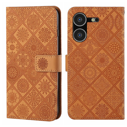 Ethnic Style Embossed Pattern Leather Phone Case, For Tecno Spark 30C, For Tecno Spark Go 1, For Tecno Pova 6 Neo, For Tecno Pova 6 / 6 Pro, For Tecno Camon 30 Pro 5G, For Tecno Camon 30 Premier, For Tecno Camon 30 4G / 5G, For Tecno Spark 20 Pro+     ...