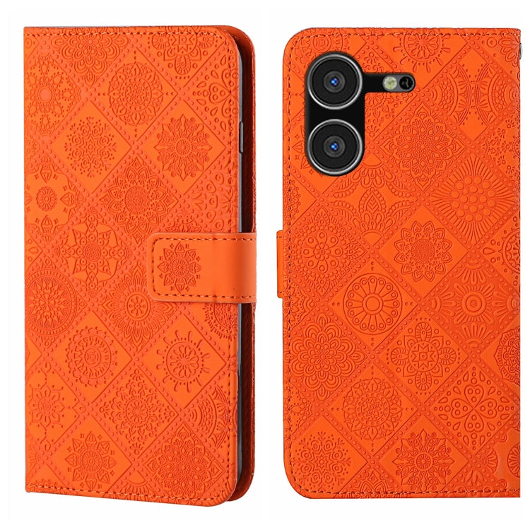 Ethnic Style Embossed Pattern Leather Phone Case, For Tecno Spark 30C, For Tecno Spark Go 1, For Tecno Pova 6 Neo, For Tecno Pova 6 / 6 Pro, For Tecno Camon 30 Pro 5G, For Tecno Camon 30 Premier, For Tecno Camon 30 4G / 5G, For Tecno Spark 20 Pro+     ...