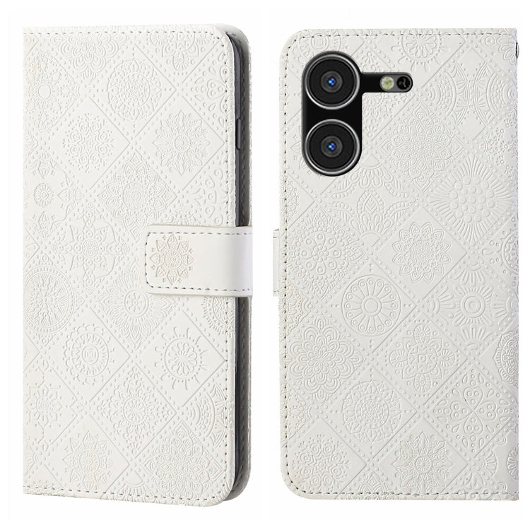 Ethnic Style Embossed Pattern Leather Phone Case, For Tecno Spark 30C, For Tecno Spark Go 1, For Tecno Pova 6 Neo, For Tecno Pova 6 / 6 Pro, For Tecno Camon 30 Pro 5G, For Tecno Camon 30 Premier, For Tecno Camon 30 4G / 5G, For Tecno Spark 20 Pro+     ...