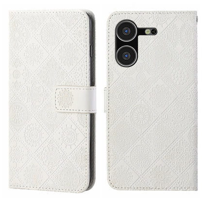 Ethnic Style Embossed Pattern Leather Phone Case, For Tecno Spark 30C, For Tecno Spark Go 1, For Tecno Pova 6 Neo, For Tecno Pova 6 / 6 Pro, For Tecno Camon 30 Pro 5G, For Tecno Camon 30 Premier, For Tecno Camon 30 4G / 5G, For Tecno Spark 20 Pro+     ...