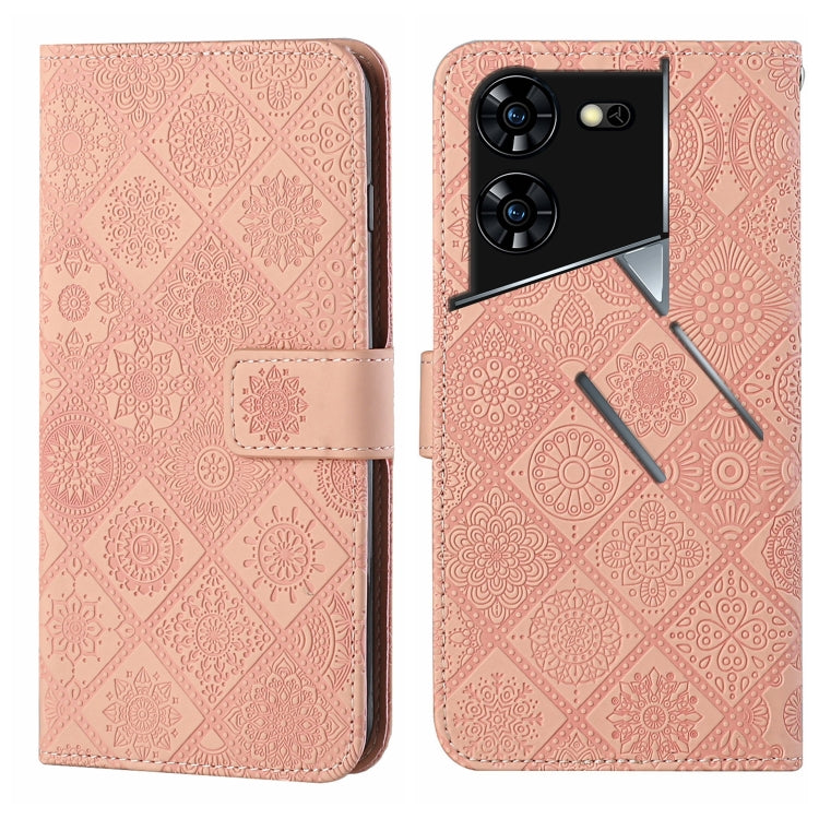 Ethnic Style Embossed Pattern Leather Phone Case, For Tecno Spark 30C, For Tecno Spark Go 1, For Tecno Pova 6 Neo, For Tecno Pova 6 / 6 Pro, For Tecno Camon 30 Pro 5G, For Tecno Camon 30 Premier, For Tecno Camon 30 4G / 5G, For Tecno Spark 20 Pro+     ...