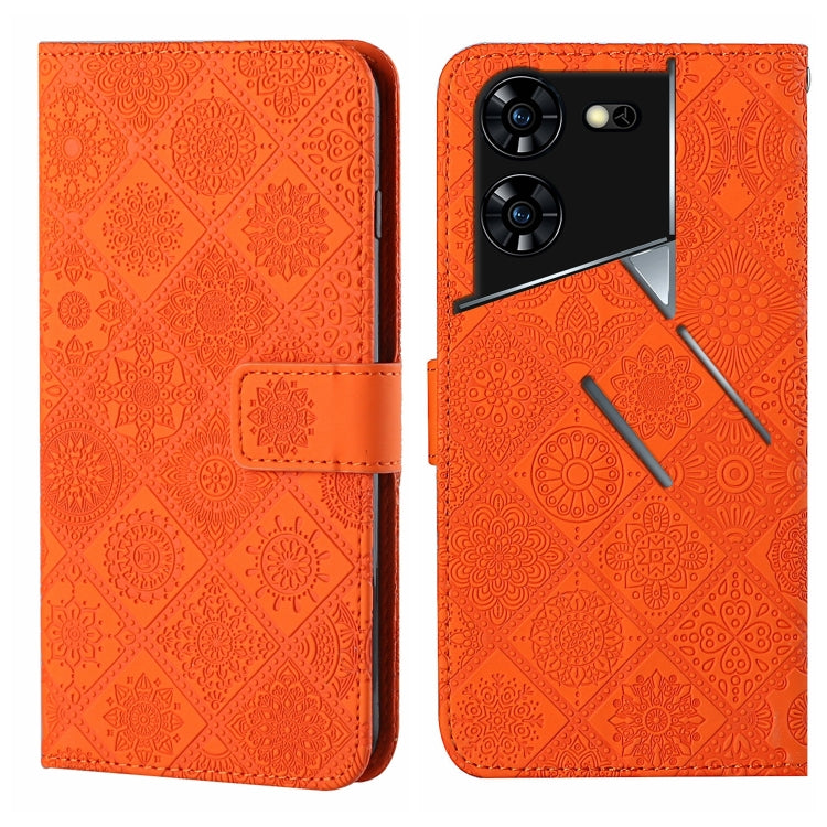 Ethnic Style Embossed Pattern Leather Phone Case, For Tecno Spark 30C, For Tecno Spark Go 1, For Tecno Pova 6 Neo, For Tecno Pova 6 / 6 Pro, For Tecno Camon 30 Pro 5G, For Tecno Camon 30 Premier, For Tecno Camon 30 4G / 5G, For Tecno Spark 20 Pro+     ...
