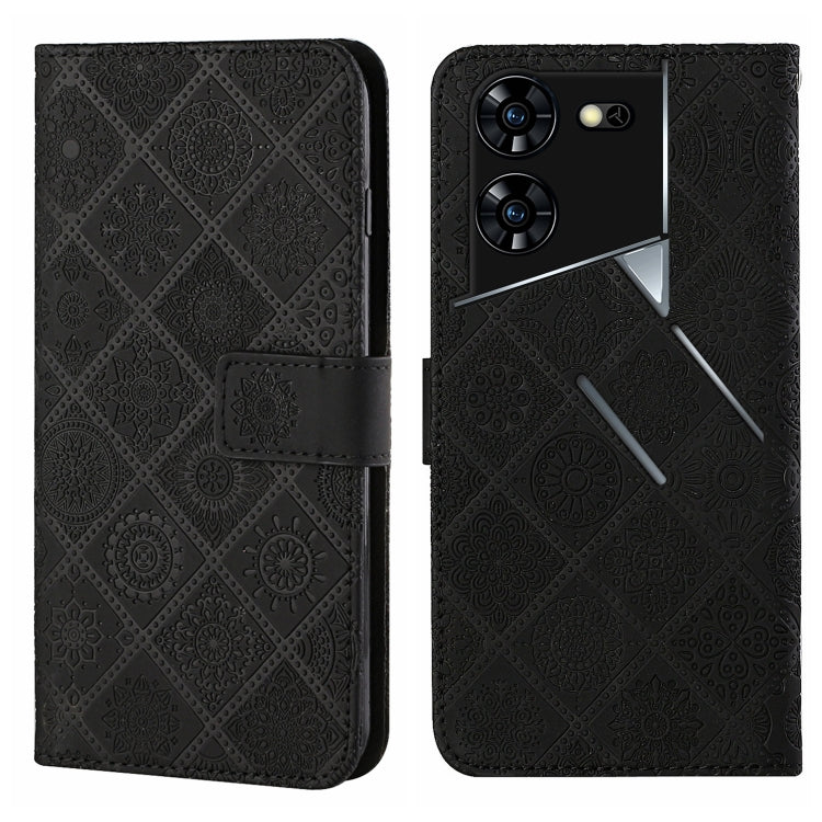 Ethnic Style Embossed Pattern Leather Phone Case, For Tecno Spark 30C, For Tecno Spark Go 1, For Tecno Pova 6 Neo, For Tecno Pova 6 / 6 Pro, For Tecno Camon 30 Pro 5G, For Tecno Camon 30 Premier, For Tecno Camon 30 4G / 5G, For Tecno Spark 20 Pro+     ...