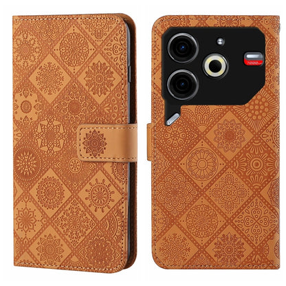 Ethnic Style Embossed Pattern Leather Phone Case, For Tecno Spark 30C, For Tecno Spark Go 1, For Tecno Pova 6 Neo, For Tecno Pova 6 / 6 Pro, For Tecno Camon 30 Pro 5G, For Tecno Camon 30 Premier, For Tecno Camon 30 4G / 5G, For Tecno Spark 20 Pro+     ...