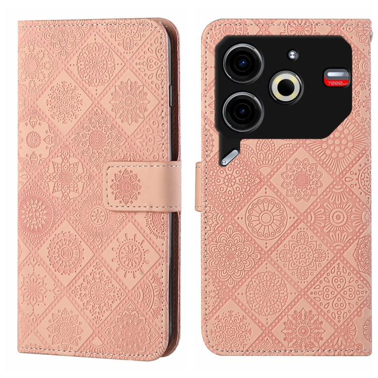 Ethnic Style Embossed Pattern Leather Phone Case, For Tecno Spark 30C, For Tecno Spark Go 1, For Tecno Pova 6 Neo, For Tecno Pova 6 / 6 Pro, For Tecno Camon 30 Pro 5G, For Tecno Camon 30 Premier, For Tecno Camon 30 4G / 5G, For Tecno Spark 20 Pro+     ...
