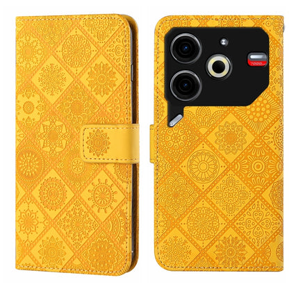 Ethnic Style Embossed Pattern Leather Phone Case, For Tecno Spark 30C, For Tecno Spark Go 1, For Tecno Pova 6 Neo, For Tecno Pova 6 / 6 Pro, For Tecno Camon 30 Pro 5G, For Tecno Camon 30 Premier, For Tecno Camon 30 4G / 5G, For Tecno Spark 20 Pro+     ...