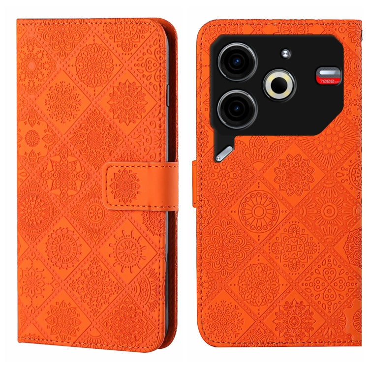 Ethnic Style Embossed Pattern Leather Phone Case, For Tecno Spark 30C, For Tecno Spark Go 1, For Tecno Pova 6 Neo, For Tecno Pova 6 / 6 Pro, For Tecno Camon 30 Pro 5G, For Tecno Camon 30 Premier, For Tecno Camon 30 4G / 5G, For Tecno Spark 20 Pro+     ...
