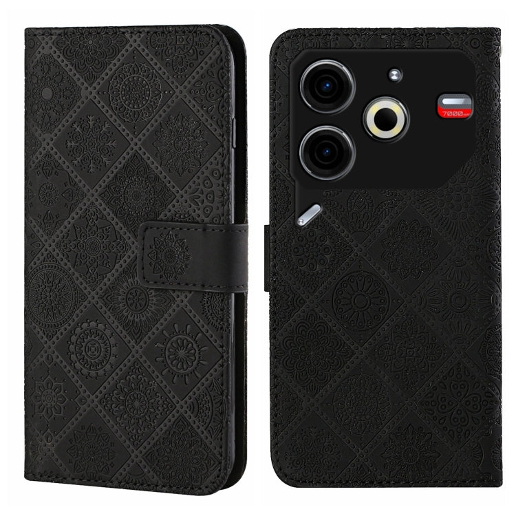 Ethnic Style Embossed Pattern Leather Phone Case, For Tecno Spark 30C, For Tecno Spark Go 1, For Tecno Pova 6 Neo, For Tecno Pova 6 / 6 Pro, For Tecno Camon 30 Pro 5G, For Tecno Camon 30 Premier, For Tecno Camon 30 4G / 5G, For Tecno Spark 20 Pro+     ...