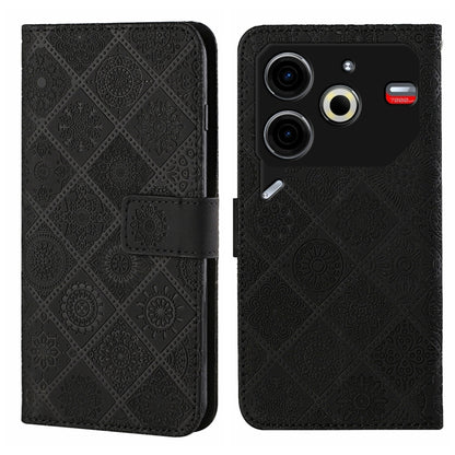 Ethnic Style Embossed Pattern Leather Phone Case, For Tecno Spark 30C, For Tecno Spark Go 1, For Tecno Pova 6 Neo, For Tecno Pova 6 / 6 Pro, For Tecno Camon 30 Pro 5G, For Tecno Camon 30 Premier, For Tecno Camon 30 4G / 5G, For Tecno Spark 20 Pro+     ...