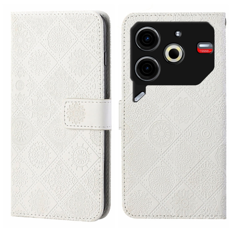 Ethnic Style Embossed Pattern Leather Phone Case, For Tecno Spark 30C, For Tecno Spark Go 1, For Tecno Pova 6 Neo, For Tecno Pova 6 / 6 Pro, For Tecno Camon 30 Pro 5G, For Tecno Camon 30 Premier, For Tecno Camon 30 4G / 5G, For Tecno Spark 20 Pro+     ...
