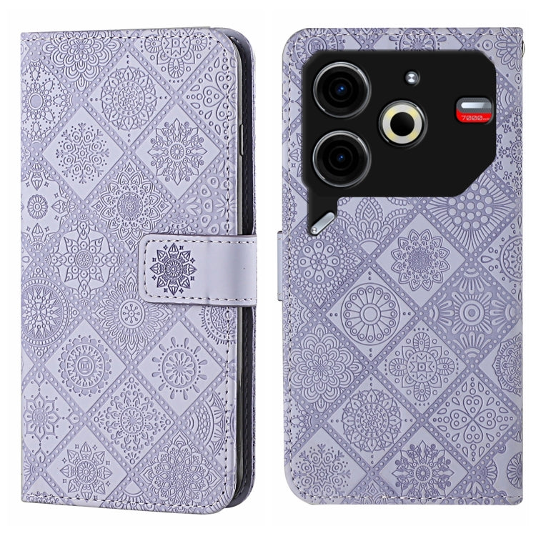 Ethnic Style Embossed Pattern Leather Phone Case, For Tecno Spark 30C, For Tecno Spark Go 1, For Tecno Pova 6 Neo, For Tecno Pova 6 / 6 Pro, For Tecno Camon 30 Pro 5G, For Tecno Camon 30 Premier, For Tecno Camon 30 4G / 5G, For Tecno Spark 20 Pro+     ...