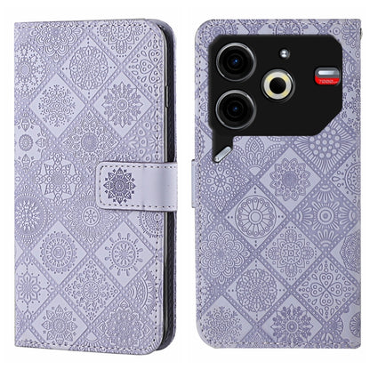 Ethnic Style Embossed Pattern Leather Phone Case, For Tecno Spark 30C, For Tecno Spark Go 1, For Tecno Pova 6 Neo, For Tecno Pova 6 / 6 Pro, For Tecno Camon 30 Pro 5G, For Tecno Camon 30 Premier, For Tecno Camon 30 4G / 5G, For Tecno Spark 20 Pro+     ...