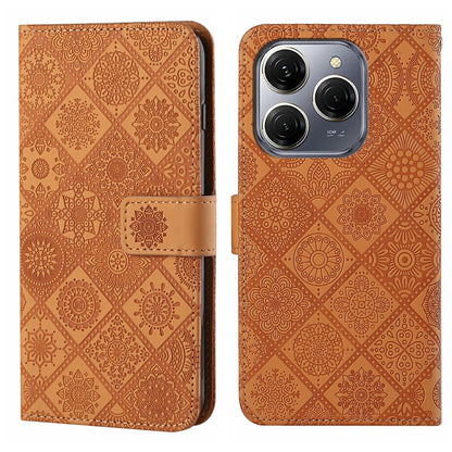 Ethnic Style Embossed Pattern Leather Phone Case, For Tecno Spark 30C, For Tecno Spark Go 1, For Tecno Pova 6 Neo, For Tecno Pova 6 / 6 Pro, For Tecno Camon 30 Pro 5G, For Tecno Camon 30 Premier, For Tecno Camon 30 4G / 5G, For Tecno Spark 20 Pro+     ...