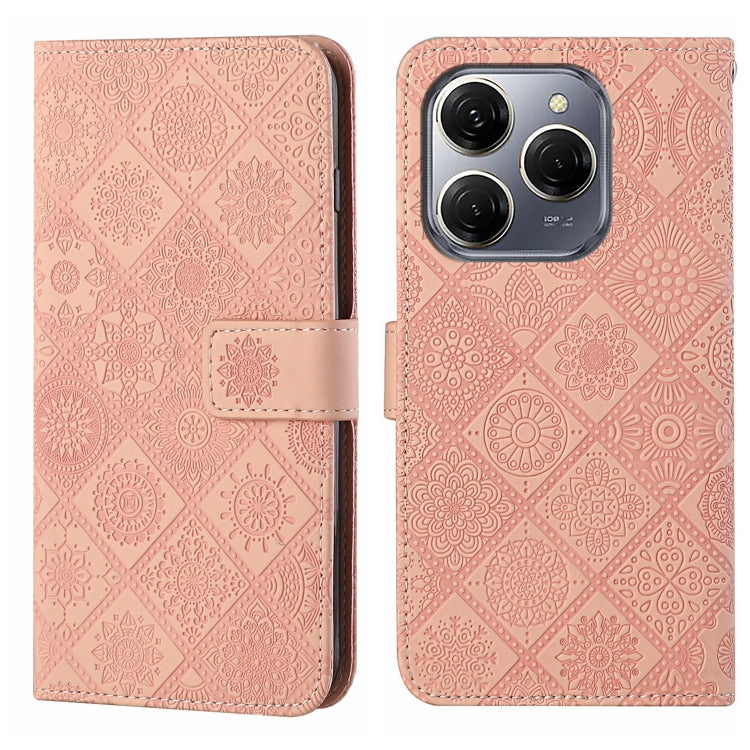 Ethnic Style Embossed Pattern Leather Phone Case, For Tecno Spark 30C, For Tecno Spark Go 1, For Tecno Pova 6 Neo, For Tecno Pova 6 / 6 Pro, For Tecno Camon 30 Pro 5G, For Tecno Camon 30 Premier, For Tecno Camon 30 4G / 5G, For Tecno Spark 20 Pro+     ...