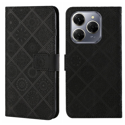 Ethnic Style Embossed Pattern Leather Phone Case, For Tecno Spark 30C, For Tecno Spark Go 1, For Tecno Pova 6 Neo, For Tecno Pova 6 / 6 Pro, For Tecno Camon 30 Pro 5G, For Tecno Camon 30 Premier, For Tecno Camon 30 4G / 5G, For Tecno Spark 20 Pro+     ...