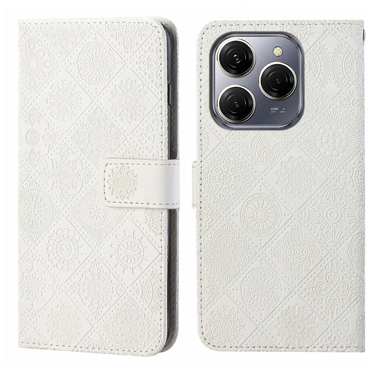 Ethnic Style Embossed Pattern Leather Phone Case, For Tecno Spark 30C, For Tecno Spark Go 1, For Tecno Pova 6 Neo, For Tecno Pova 6 / 6 Pro, For Tecno Camon 30 Pro 5G, For Tecno Camon 30 Premier, For Tecno Camon 30 4G / 5G, For Tecno Spark 20 Pro+     ...