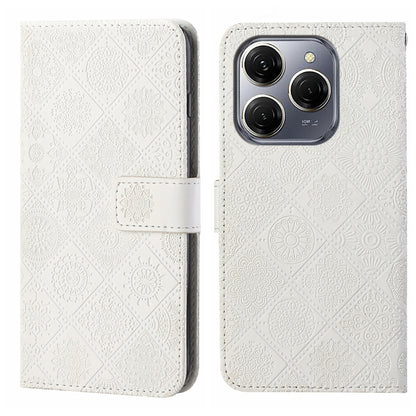 Ethnic Style Embossed Pattern Leather Phone Case, For Tecno Spark 30C, For Tecno Spark Go 1, For Tecno Pova 6 Neo, For Tecno Pova 6 / 6 Pro, For Tecno Camon 30 Pro 5G, For Tecno Camon 30 Premier, For Tecno Camon 30 4G / 5G, For Tecno Spark 20 Pro+     ...