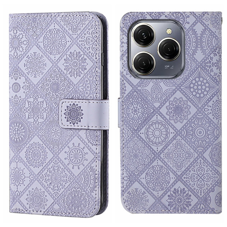 Ethnic Style Embossed Pattern Leather Phone Case, For Tecno Spark 30C, For Tecno Spark Go 1, For Tecno Pova 6 Neo, For Tecno Pova 6 / 6 Pro, For Tecno Camon 30 Pro 5G, For Tecno Camon 30 Premier, For Tecno Camon 30 4G / 5G, For Tecno Spark 20 Pro+     ...