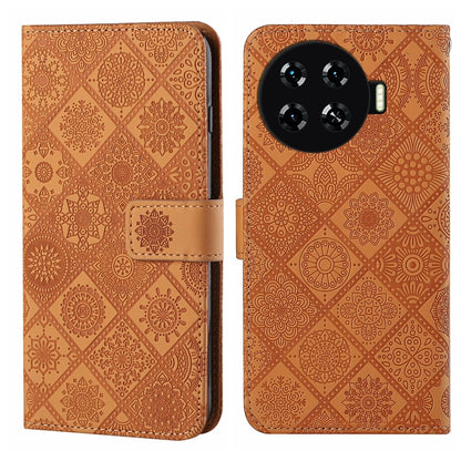 Ethnic Style Embossed Pattern Leather Phone Case, For Tecno Spark 30C, For Tecno Spark Go 1, For Tecno Pova 6 Neo, For Tecno Pova 6 / 6 Pro, For Tecno Camon 30 Pro 5G, For Tecno Camon 30 Premier, For Tecno Camon 30 4G / 5G, For Tecno Spark 20 Pro+     ...