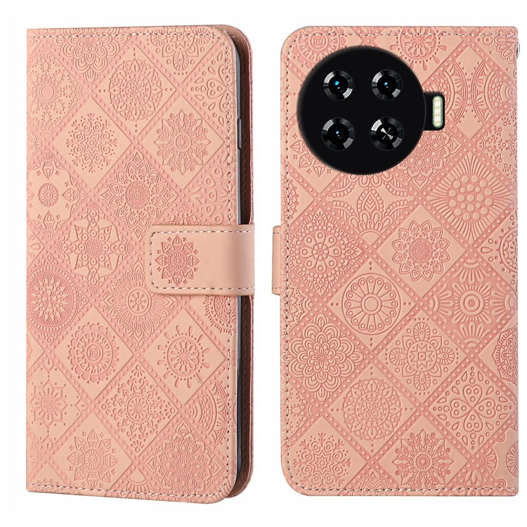 Ethnic Style Embossed Pattern Leather Phone Case, For Tecno Spark 30C, For Tecno Spark Go 1, For Tecno Pova 6 Neo, For Tecno Pova 6 / 6 Pro, For Tecno Camon 30 Pro 5G, For Tecno Camon 30 Premier, For Tecno Camon 30 4G / 5G, For Tecno Spark 20 Pro+     ...