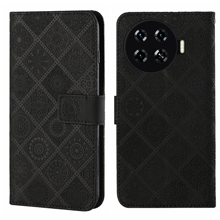 Ethnic Style Embossed Pattern Leather Phone Case, For Tecno Spark 30C, For Tecno Spark Go 1, For Tecno Pova 6 Neo, For Tecno Pova 6 / 6 Pro, For Tecno Camon 30 Pro 5G, For Tecno Camon 30 Premier, For Tecno Camon 30 4G / 5G, For Tecno Spark 20 Pro+     ...