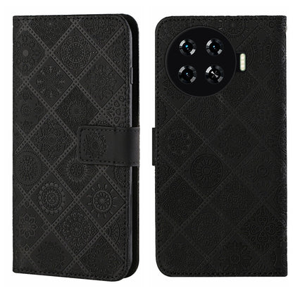 Ethnic Style Embossed Pattern Leather Phone Case, For Tecno Spark 30C, For Tecno Spark Go 1, For Tecno Pova 6 Neo, For Tecno Pova 6 / 6 Pro, For Tecno Camon 30 Pro 5G, For Tecno Camon 30 Premier, For Tecno Camon 30 4G / 5G, For Tecno Spark 20 Pro+     ...