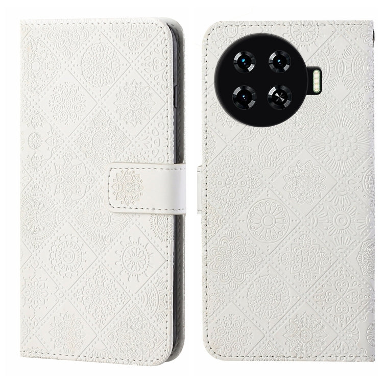 Ethnic Style Embossed Pattern Leather Phone Case, For Tecno Spark 30C, For Tecno Spark Go 1, For Tecno Pova 6 Neo, For Tecno Pova 6 / 6 Pro, For Tecno Camon 30 Pro 5G, For Tecno Camon 30 Premier, For Tecno Camon 30 4G / 5G, For Tecno Spark 20 Pro+     ...