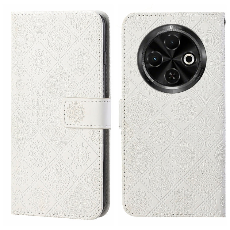 Ethnic Style Embossed Pattern Leather Phone Case, For Tecno Spark 30C, For Tecno Spark Go 1, For Tecno Pova 6 Neo, For Tecno Pova 6 / 6 Pro, For Tecno Camon 30 Pro 5G, For Tecno Camon 30 Premier, For Tecno Camon 30 4G / 5G, For Tecno Spark 20 Pro+     ...