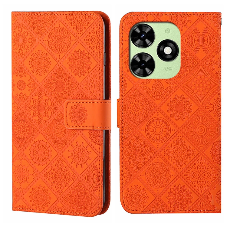 Ethnic Style Embossed Pattern Leather Phone Case, For Tecno Spark 30C, For Tecno Spark Go 1, For Tecno Pova 6 Neo, For Tecno Pova 6 / 6 Pro, For Tecno Camon 30 Pro 5G, For Tecno Camon 30 Premier, For Tecno Camon 30 4G / 5G, For Tecno Spark 20 Pro+     ...