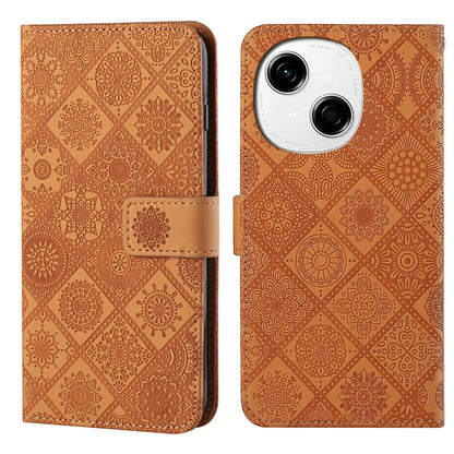Ethnic Style Embossed Pattern Leather Phone Case, For Tecno Spark 30C, For Tecno Spark Go 1, For Tecno Pova 6 Neo, For Tecno Pova 6 / 6 Pro, For Tecno Camon 30 Pro 5G, For Tecno Camon 30 Premier, For Tecno Camon 30 4G / 5G, For Tecno Spark 20 Pro+     ...