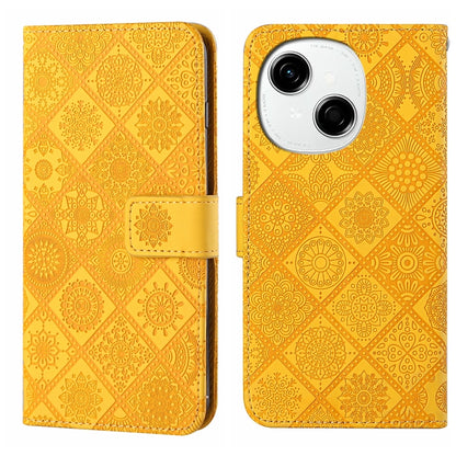 Ethnic Style Embossed Pattern Leather Phone Case, For Tecno Spark 30C, For Tecno Spark Go 1, For Tecno Pova 6 Neo, For Tecno Pova 6 / 6 Pro, For Tecno Camon 30 Pro 5G, For Tecno Camon 30 Premier, For Tecno Camon 30 4G / 5G, For Tecno Spark 20 Pro+     ...