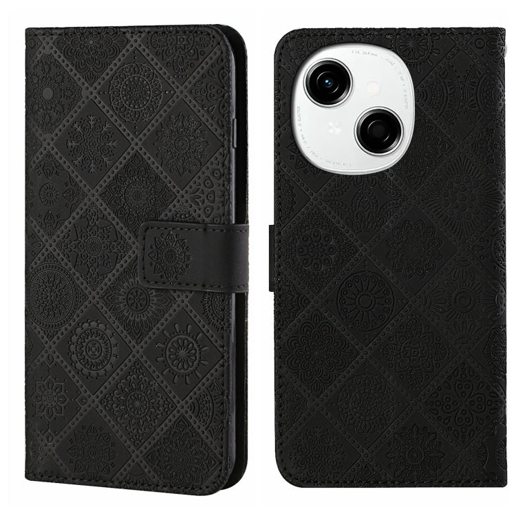 Ethnic Style Embossed Pattern Leather Phone Case, For Tecno Spark 30C, For Tecno Spark Go 1, For Tecno Pova 6 Neo, For Tecno Pova 6 / 6 Pro, For Tecno Camon 30 Pro 5G, For Tecno Camon 30 Premier, For Tecno Camon 30 4G / 5G, For Tecno Spark 20 Pro+     ...