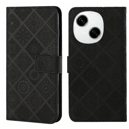 Ethnic Style Embossed Pattern Leather Phone Case, For Tecno Spark 30C, For Tecno Spark Go 1, For Tecno Pova 6 Neo, For Tecno Pova 6 / 6 Pro, For Tecno Camon 30 Pro 5G, For Tecno Camon 30 Premier, For Tecno Camon 30 4G / 5G, For Tecno Spark 20 Pro+     ...