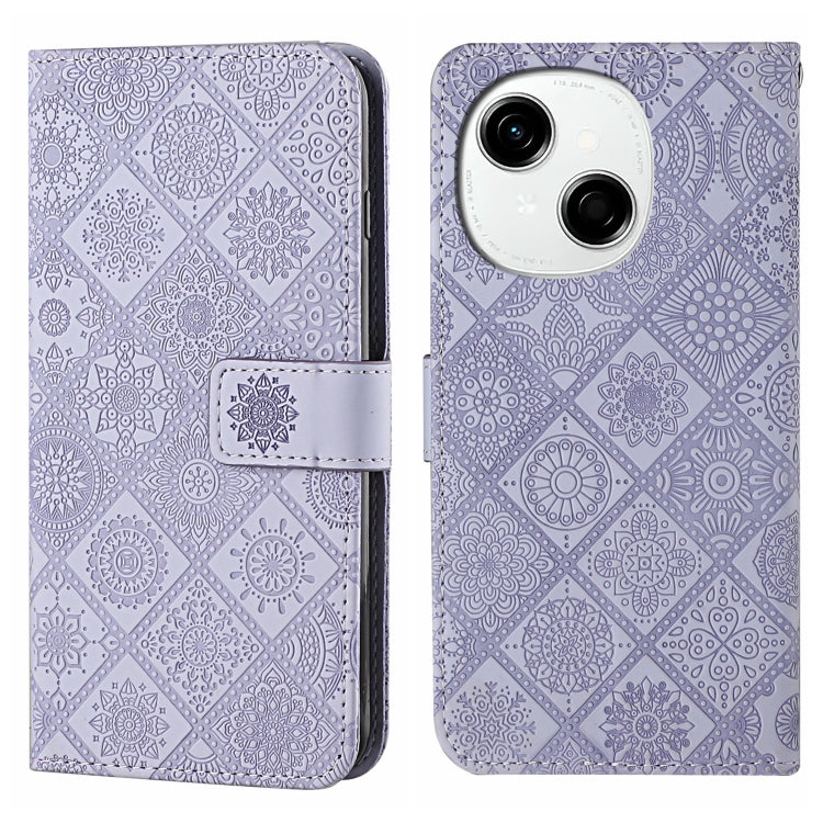 Ethnic Style Embossed Pattern Leather Phone Case, For Tecno Spark 30C, For Tecno Spark Go 1, For Tecno Pova 6 Neo, For Tecno Pova 6 / 6 Pro, For Tecno Camon 30 Pro 5G, For Tecno Camon 30 Premier, For Tecno Camon 30 4G / 5G, For Tecno Spark 20 Pro+     ...