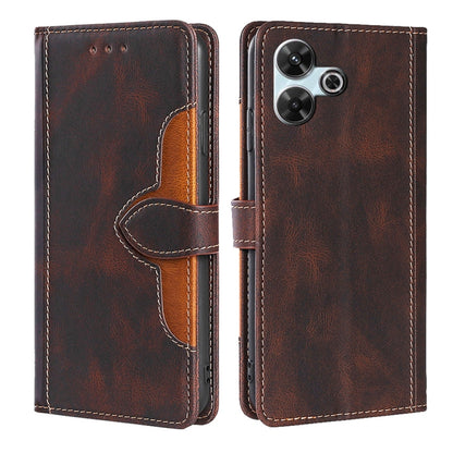 Skin Feel Magnetic Buckle Leather Phone Case, For Redmi A7 Pro 171mm / Poco C85x 5G, For Redmi Turbo 5 Max 5G / Poco X8 Pro Max 5G, For Redmi Turbo 5 5G / Poco X8 Pro 5G, For Redmi K90 Pro Max 5G / Poco F8 Ultra, For Redmi Note 15 Pro 4G Global 163.2mm...