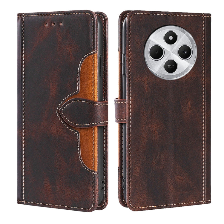 Skin Feel Magnetic Buckle Leather Phone Case, For Redmi A7 Pro 171mm / Poco C85x 5G, For Redmi Turbo 5 Max 5G / Poco X8 Pro Max 5G, For Redmi Turbo 5 5G / Poco X8 Pro 5G, For Redmi K90 Pro Max 5G / Poco F8 Ultra, For Redmi Note 15 Pro 4G Global 163.2mm...