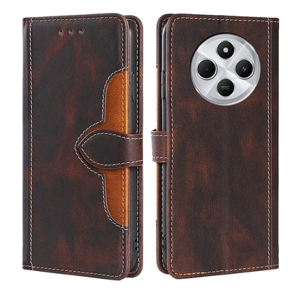 Skin Feel Magnetic Buckle Leather Phone Case, For Redmi A7 Pro 171mm / Poco C85x 5G, For Redmi Turbo 5 Max 5G / Poco X8 Pro Max 5G, For Redmi Turbo 5 5G / Poco X8 Pro 5G, For Redmi K90 Pro Max 5G / Poco F8 Ultra, For Redmi Note 15 Pro 4G Global 163.2mm...