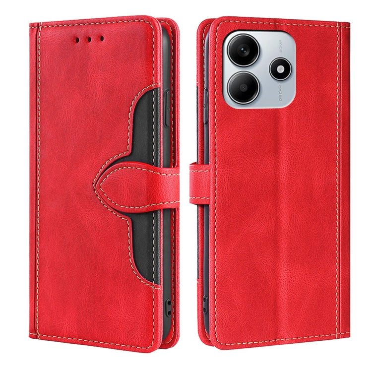 Skin Feel Magnetic Buckle Leather Phone Case, For Redmi A7 Pro 171mm / Poco C85x 5G, For Redmi Turbo 5 Max 5G / Poco X8 Pro Max 5G, For Redmi Turbo 5 5G / Poco X8 Pro 5G, For Redmi K90 Pro Max 5G / Poco F8 Ultra, For Redmi Note 15 Pro 4G Global 163.2mm...