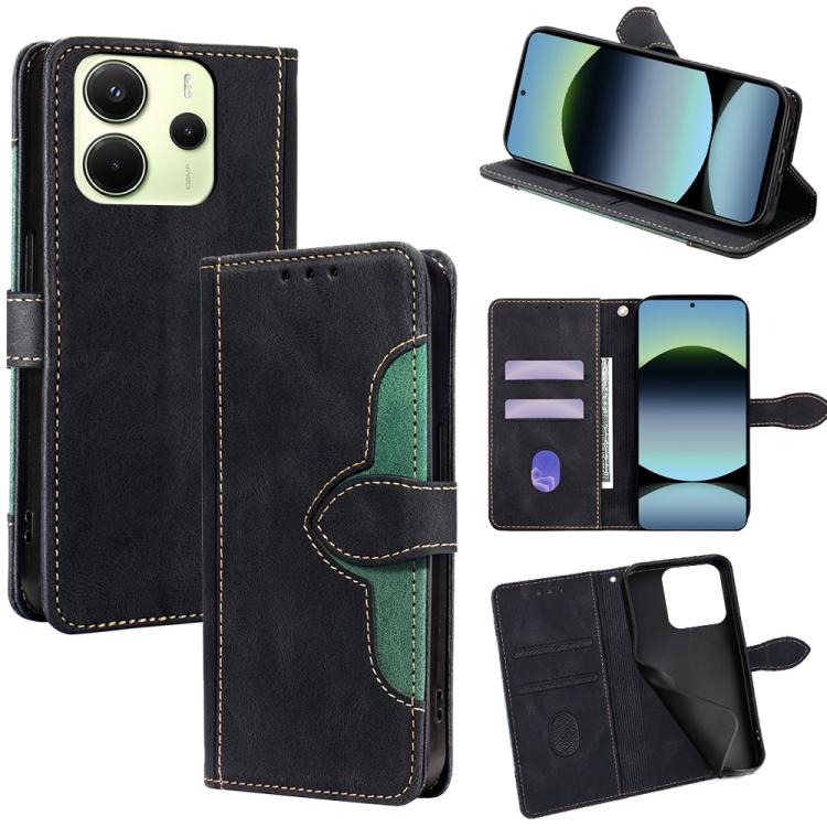 Skin Feel Magnetic Buckle Leather Phone Case, For Redmi A7 Pro 171mm / Poco C85x 5G, For Redmi Turbo 5 Max 5G / Poco X8 Pro Max 5G, For Redmi Turbo 5 5G / Poco X8 Pro 5G, For Redmi K90 Pro Max 5G / Poco F8 Ultra, For Redmi Note 15 Pro 4G Global 163.2mm...